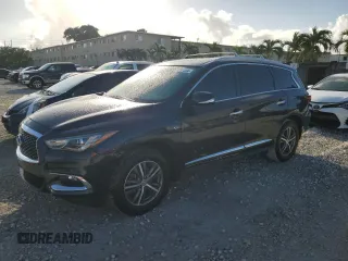 2020 Infiniti QX60 Luxe with VIN 5N1DL0MM9LC538281, listed as a Copart auction lot 77618334 with 130,337 mi miles and Non repairable. Bid and sale history available at DreamBid. Image 1.