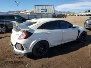 2019 Honda Civic Type R Touring z VIN SHHFK8G73KU201741, wystawiony jako Copart lot #43377445 z przebiegiem 76 807 mil mil oraz Szkoda całkowita • Salvage title. Historia ofert i sprzedaży dostępna na DreamBid. Obrazek 3.