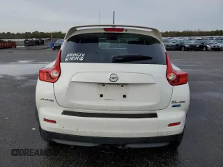 2014 Nissan Juke SV with VIN JN8AF5MV1ET360040, listed as a Copart auction lot 43237315 with Not Provided miles and Salvage Title. Bid and sale history available at DreamBid. Image 6.