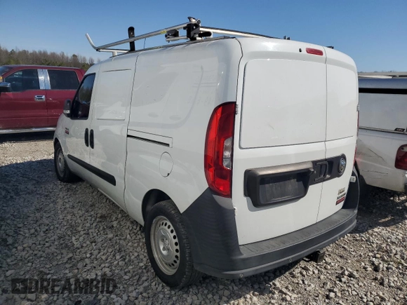 2020 Ram ProMaster City Cargo Van Tradesman with VIN ZFBHRFAB1L6P57635, listed as a Copart auction lot 49178445 with 142,326 mi miles and Clean Title. Bid and sale history available at carsss.com. Image 2.