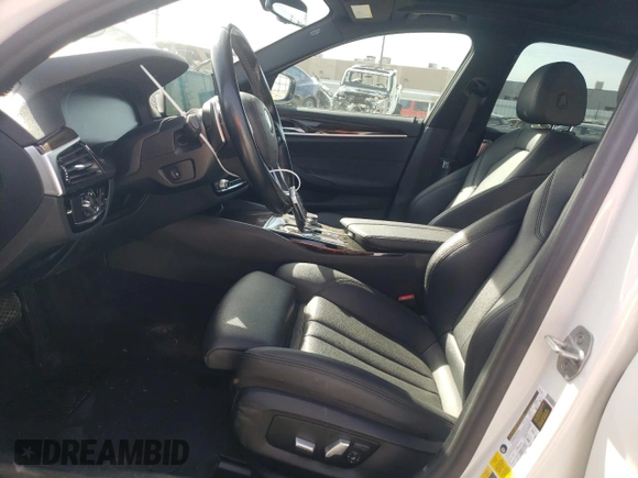 2020 BMW 5 Series 530e with VIN WBAJA9C0XLCD71591, listed as a Copart auction lot 79766234 with 115,358 mi miles and Salvage Title. Bid and sale history available at DreamBid. Image 7.