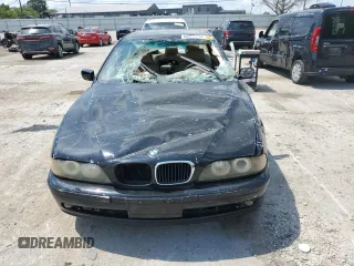 2002 BMW 5 Series 525iA with VIN WBADT43442GY40014, listed as a Copart auction lot 66651714 with 0 mi miles and Non Repairable. Bid and sale history available at carsss.com. Image 5.