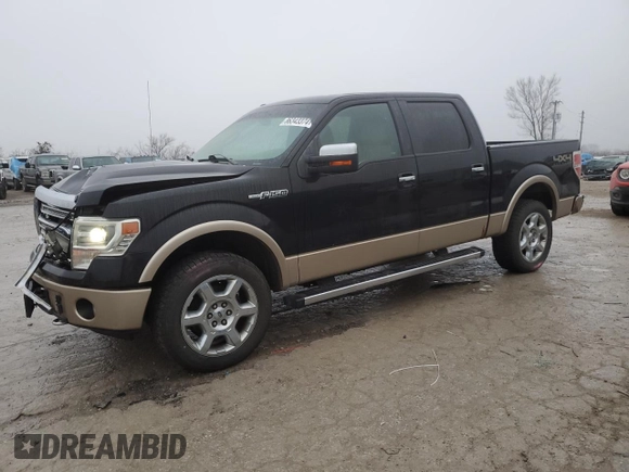 2013 Ford F-150 XL with VIN 1FTFW1EF2DKE23619, listed as a Copart auction lot 86343374 with 167,956 mi miles and Salvage Title. Bid and sale history available at carsss.com. Image 1.