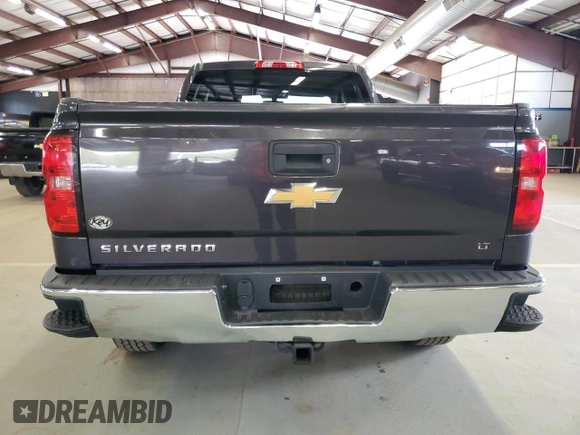 2016 Chevrolet Silverado 1500 LT with VIN 1GCVKREC2GZ350369, listed as a Copart auction lot 55458815 with 220,578 mi miles and Clean Title. Bid and sale history available at carsss.com. Image 6.