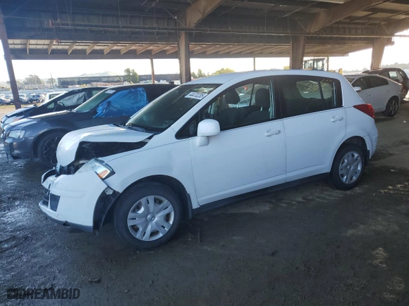 2010 Nissan Versa 1.8 S with VIN 3N1BC1CP0AL411727, listed as a Copart auction lot 44470235 with 83,338 mi miles and Clean Title. Bid and sale history available at carsss.com. Image 1.