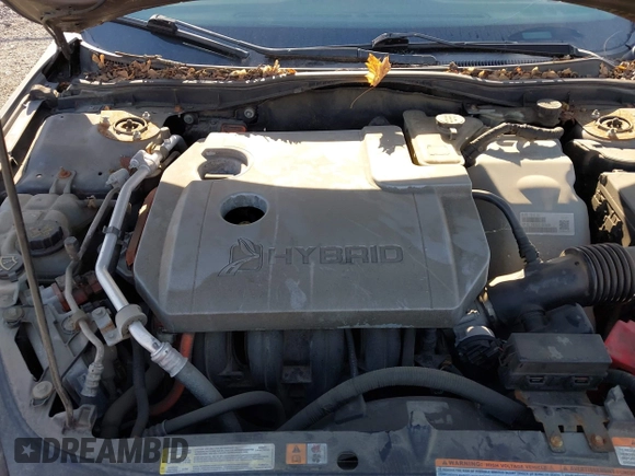 2010 Ford Fusion Hybrid with VIN 3FADP0L30AR376210, listed as a IAAI auction lot 42110727 with 108,897 mi miles. Bid and sale history available at carsss.com. Image 10.