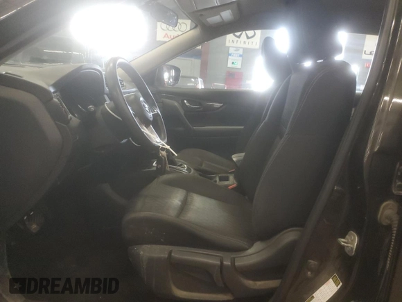 2017 Nissan Rogue SV with VIN KNMAT2MV1HP543809, listed as a Copart auction lot 60894445 with 252,508 mi miles and Clean title. Bid and sale history available at DreamBid. Image 7.