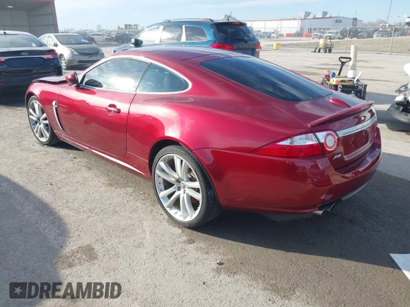 2008 Jaguar XK with VIN SAJWA43C089B22700, listed as a IAAI auction lot 41585734 with 67,946 mi miles. Bid and sale history available at carsss.com. Image 3.