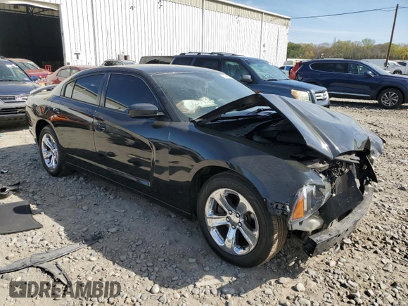 2014 Dodge Charger SE with VIN 2C3CDXBG1EH147584, listed as a Copart auction lot 54165375 with 88,757 mi miles and Salvage Title. Bid and sale history available at carsss.com. Image 4.