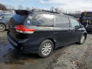 2013 Toyota Sienna LE with VIN 5TDJK3DC9DS059457, listed as a Copart auction lot 50127415 with 228,973 mi miles and Salvage Title. Bid and sale history available at carsss.com. Image 3.