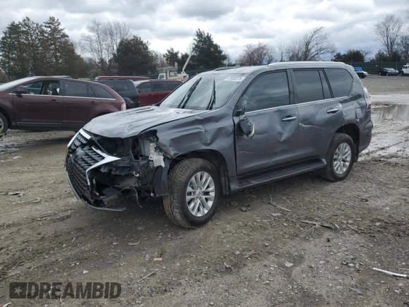 2021 Lexus GX with VIN JTJBM7BX3M5278378, listed as a Copart auction lot 47938375 with 69,259 mi miles and Salvage Title. Bid and sale history available at carsss.com. Image 1.