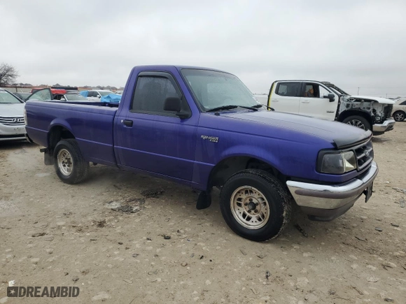 1995 Ford Ranger Splash with VIN 1FTCR10U1STA12087, listed as a Copart auction lot 44596735 with 212,927 mi miles and Salvage Title. Bid and sale history available at carsss.com. Image 4.
