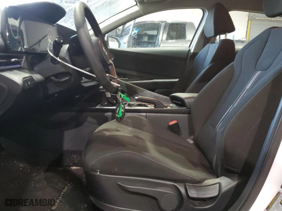 2024 Hyundai Elantra SEL with VIN KMHLM4DG6RU681721, listed as a Copart auction lot 45132305 with 12,633 mi miles and Salvage Title. Bid and sale history available at carsss.com. Image 7.