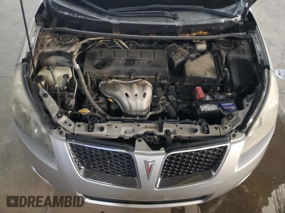 2009 Pontiac Vibe w/1SB with VIN 5Y2SP670X9Z424162, listed as a Copart auction lot 84039474 with 152,690 mi miles and Salvage Title. Bid and sale history available at carsss.com. Image 11.