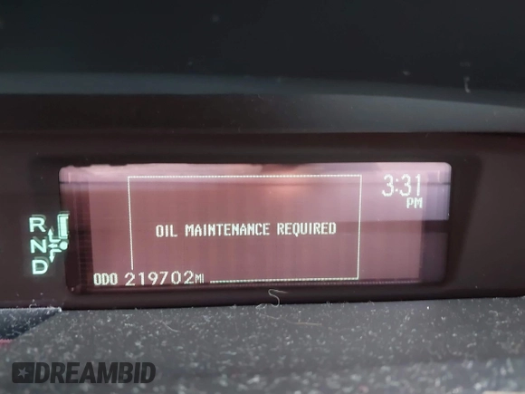 2011 Toyota Prius I with VIN JTDKN3DU3B0289225, listed as a IAAI auction lot 42019284 with 219,702 mi miles and . Bid and sale history available at DreamBid. Image 15.