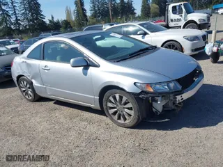 2009 Honda Civic Cpe EX with VIN 2HGFG12839H521061, listed as a IAAI auction lot 42043902 with 83,731 mi miles. Bid and sale history available at carsss.com. Image 1.