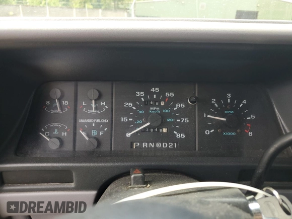 1993 Ford Ranger Splash with VIN 1FTCR10U4PPA88788, listed as a Copart auction lot 59184695 with 93,848 mi miles and Clean title. Bid and sale history available at DreamBid. Image 9.