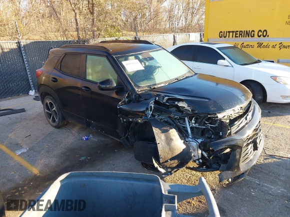 2022 Chevrolet TrailBlazer RS with VIN KL79MUSL4NB114408, listed as a IAAI auction lot 40994141 with 35,669 mi miles. Bid and sale history available at carsss.com. Image 1.