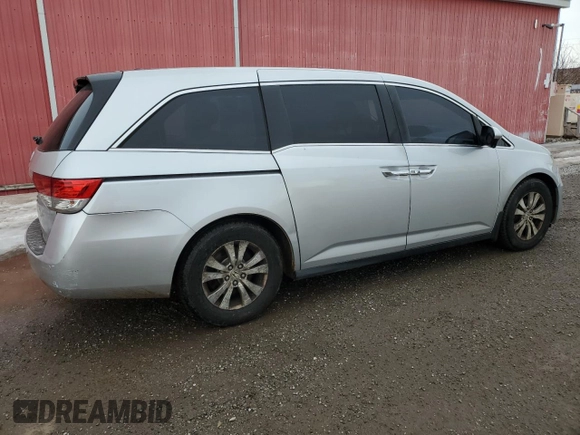 2014 Honda Odyssey EX-L with VIN 5FNRL5H67EB501514, listed as a Copart auction lot 47487025 with 285,289 mi miles and Clean Title. Bid and sale history available at DreamBid. Image 3.