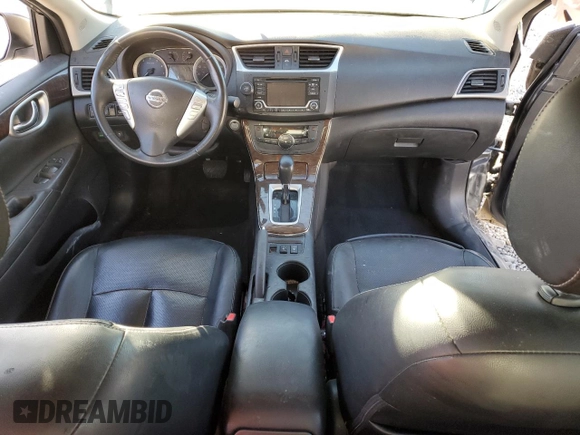 2015 Nissan Sentra SL with VIN 3N1AB7AP4FY365852, listed as a Copart auction lot 50348565 with Not Provided miles and Salvage Title. Bid and sale history available at DreamBid. Image 8.