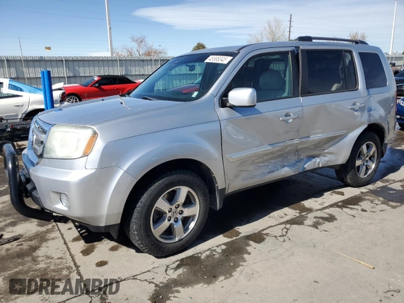 2011 Honda Pilot EX with VIN 5FNYF4H42BB081359, listed as a Copart auction lot 48588345 with 124,995 mi miles and Clean Title. Bid and sale history available at DreamBid. Image 1.