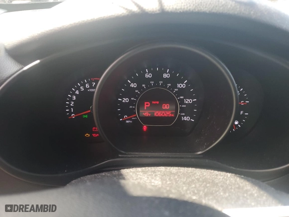 2016 Kia Soul + with VIN KNDJP3A59G7851968, listed as a Copart auction lot 51368665 with 106,025 mi miles and Salvage Title. Bid and sale history available at carsss.com. Image 9.