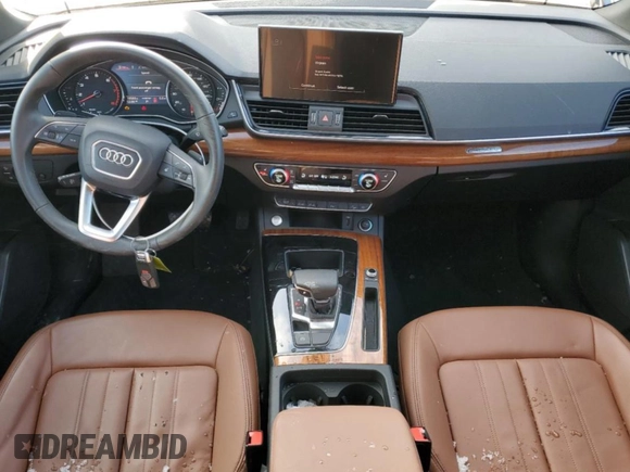 2023 Audi Q5 S line Premium with VIN WA1GAAFY8P2186992, listed as a Copart auction lot 41685755 with 10,560 mi miles and Clean Title. Bid and sale history available at carsss.com. Image 8.