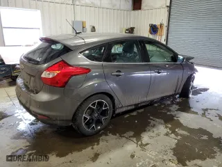 2012 Ford Focus Titanium with VIN 1FAHP3N24CL222852, listed as a Copart auction lot 45163765 with 107,848 mi miles and Salvage Title. Bid and sale history available at carsss.com. Image 3.