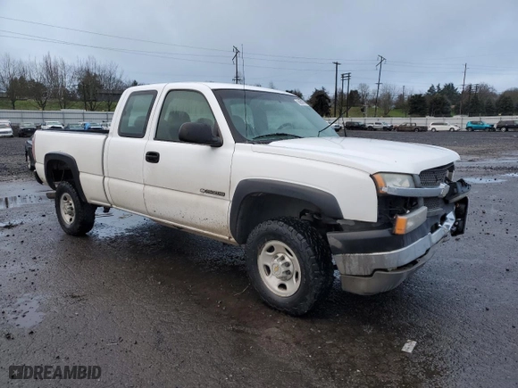 2003 Chevrolet Silverado 2500HD LS with VIN 1GCHK29U93E364729, listed as a Copart auction lot 86850764 with 224,263 mi miles and Salvage Title. Bid and sale history available at carsss.com. Image 4.