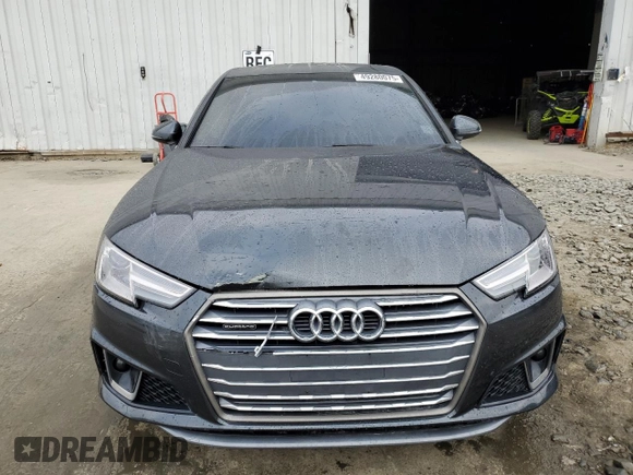 2019 Audi A4 Premium with VIN WAUDNAF45KA007040, listed as a Copart auction lot 49280075 with 32,231 mi miles and Salvage title. Bid and sale history available at DreamBid. Image 5.