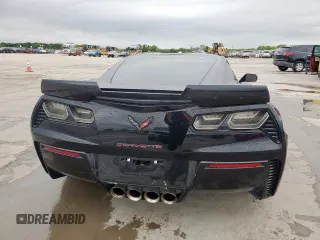 2019 Chevrolet Corvette Z06 2LZ with VIN 1G1YS2D65K5602382, listed as a Copart auction lot 51333025 with 52,787 mi miles and Salvage Title. Bid and sale history available at carsss.com. Image 6.
