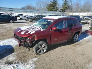 2017 Jeep Compass High Altitude with VIN 1C4NJDEB7HD168484, listed as a Copart auction lot 41586975 with 105,998 mi miles and Clean Title. Bid and sale history available at carsss.com. Image 1.