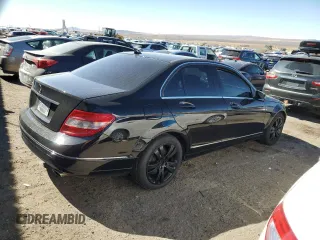 2011 Mercedes-Benz C with VIN WDDGF5EB3BA526033, listed as a Copart auction lot 46273215 with Not Provided miles and Salvage Title. Bid and sale history available at carsss.com. Image 3.
