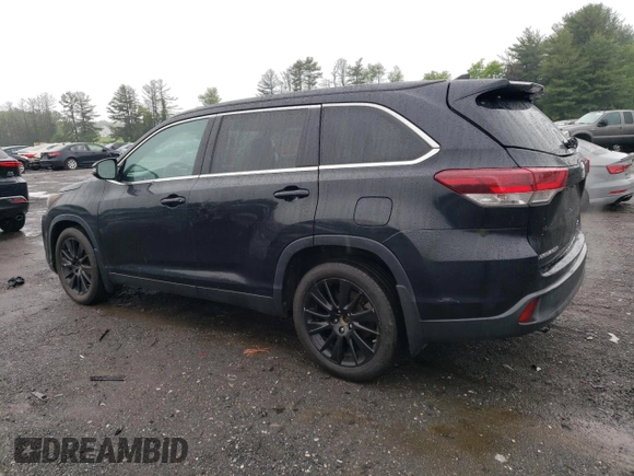 2019 Toyota Highlander SE z VIN 5TDJZRFH7KS577863, wystawiony jako Copart lot #58291535 z przebiegiem 50 981 mil mil oraz Czysty tytuł • Clean title. Historia ofert i sprzedaży dostępna na DreamBid. Obrazek 2.