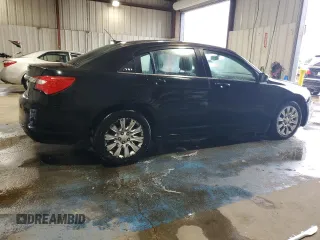 2014 Chrysler 200 LX with VIN 1C3CCBAG7EN101336, listed as a Copart auction lot 70451634 with 157,510 mi miles and Salvage Title. Bid and sale history available at carsss.com. Image 3.