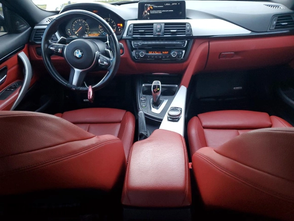 2014 BMW 4 Series 435i with VIN WBA3R1C51EK192330, listed as a Copart auction lot 42523825 with 106,183 mi miles and Salvage Title. Bid and sale history available at carsss.com. Image 8.