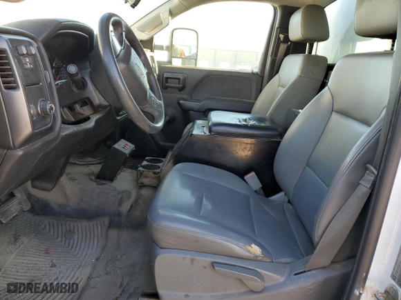 2015 Chevrolet Silverado 3500HD Built After Aug 14 Work Truck with VIN 1GB3CYCG6FZ537279, listed as a Copart auction lot 50027685 with 0 mi miles and Clean Title. Bid and sale history available at carsss.com. Image 7.