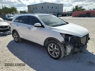 2019 Kia Sorento EX Sport V6 with VIN 5XYPH4A54KG608240, listed as a Copart auction lot 44384925 with 34,445 mi miles and Salvage Title. Bid and sale history available at carsss.com. Image 4.