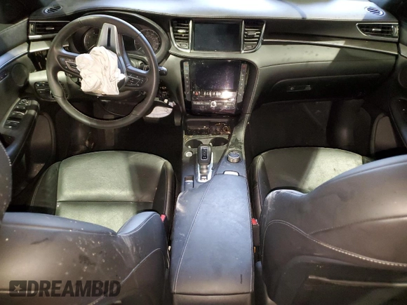 2024 Infiniti QX55 Luxe with VIN 3PCAJ5JR0RF106460, listed as a Copart auction lot 79958784 with 19,038 mi miles and Non Repairable. Bid and sale history available at DreamBid. Image 8.