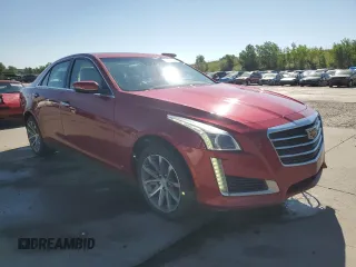 2016 Cadillac CTS Luxury Collection AWD with VIN 1G6AX5SX0G0128548, listed as a Copart auction lot 62783985 with 52,899 mi miles and Salvage title. Bid and sale history available at DreamBid. Image 4.