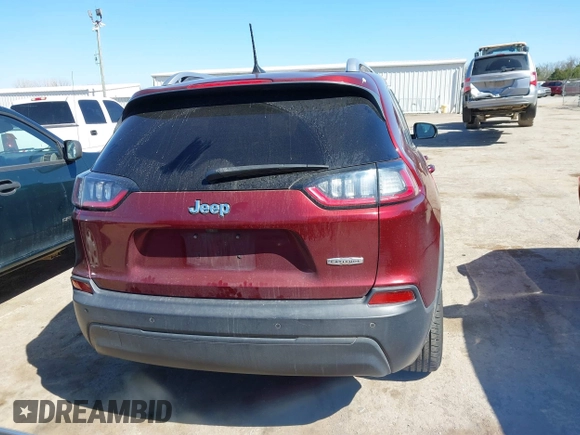 2019 Jeep Cherokee Latitude Plus with VIN 1C4PJLLB9KD312906, listed as a IAAI auction lot 41839763 with 168,248 mi miles. Bid and sale history available at carsss.com. Image 17.