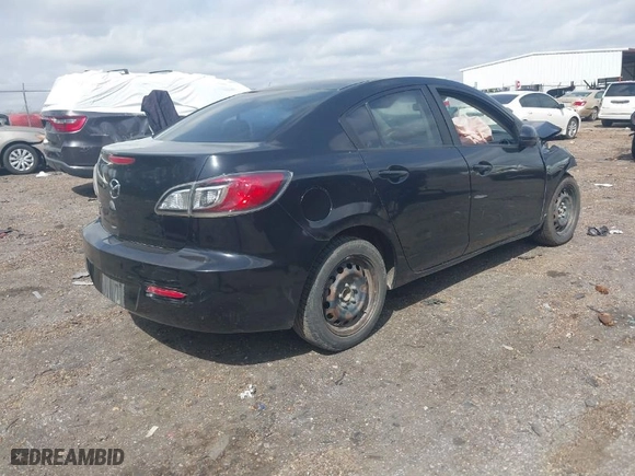 2013 Mazda Mazda3 i SV with VIN JM1BL1TF7D1732096, listed as a IAAI auction lot 41791868 with 121,471 mi miles. Bid and sale history available at carsss.com. Image 4.
