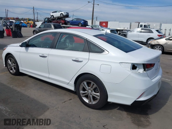 2019 Hyundai Sonata SEL with VIN 5NPE34AF6KH786609, listed as a IAAI auction lot 41561229 with 90,724 mi miles and . Bid and sale history available at DreamBid. Image 3.