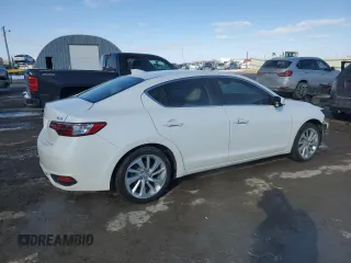 2018 Acura ILX Premium with VIN 19UDE2F75JA007753, listed as a Copart auction lot 46041465 with 79,802 mi miles and Salvage Title. Bid and sale history available at carsss.com. Image 3.