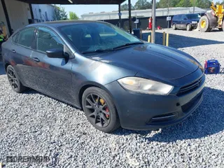 2013 Dodge Dart SXT with VIN 1C3CDFBA0DD104341, listed as a IAAI auction lot 42005692 with 175,964 mi miles. Bid and sale history available at carsss.com. Image 1.