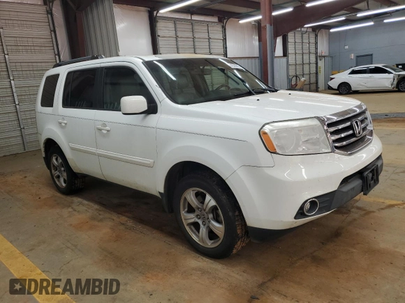 2014 Honda Pilot EX-L with VIN 5FNYF3H57EB008172, listed as a Copart auction lot 51570815 with 160,396 mi miles and Salvage Title. Bid and sale history available at carsss.com. Image 4.
