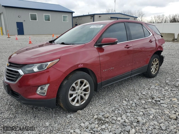 2018 Chevrolet Equinox LT with VIN 3GNAXJEV2JL100333, listed as a Copart auction lot 51228685 with 130,935 mi miles and Salvage Title. Bid and sale history available at carsss.com. Image 1.
