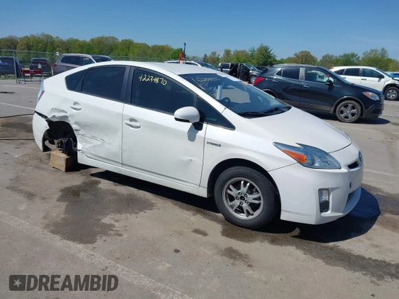 2010 Toyota Prius II z VIN JTDKN3DU7A0072453, wystawiony jako IAAI lot #42234870 z przebiegiem 242 177 mil mil oraz . Historia ofert i sprzedaży dostępna na DreamBid. Obrazek 1.
