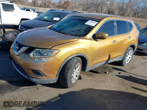2014 Nissan Rogue SV with VIN 5N1AT2MV0EC775297, listed as a IAAI auction lot 41396616 with 214,334 mi miles and . Bid and sale history available at DreamBid. Image 17.