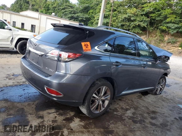 2015 Lexus RX 350 с VIN 2T2ZK1BA4FC193390, выставлен на аукционе Copart как лот 65078595 с пробегом Не указан миль и Чистый • Clean title. История ставок и продаж доступна на DreamBid. Изображение 3.